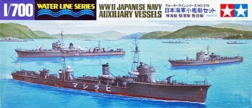 Tamiya 700 waterline series - 1/700,