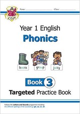 New KS1 English Targeted Practice Book: Phonics - Year 1 Book 3 ... by CGP Books