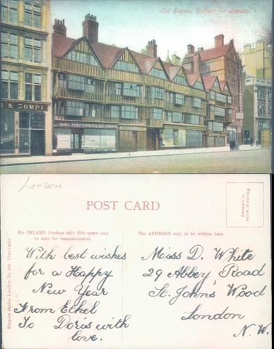 Old houses holborn london - old,