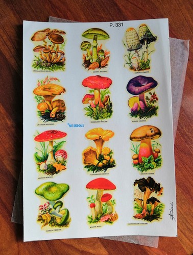 Vintage art deco cals decals - 'art,