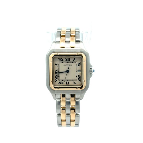 Cartier steel and - and, gold