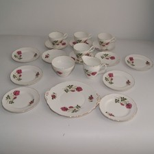 Royal Ascot Vintage Floral Part Tea Set Gold Trim Made in England