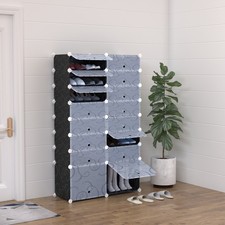 Large 16-Cube DIY Shoes Rack