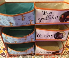 Gruffalo The Kids Bedroom Storage Unit with 6 Bins