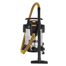 DEWALT Wet & Dry Corded Vacuum Cleaner 38L 2.1m Hose Powerful Heavy Duty 1500W
