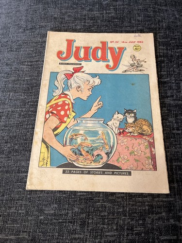 Judy comic july 1962 - comic,