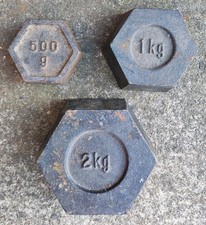 Vintage Antique Cast Iron 500g
