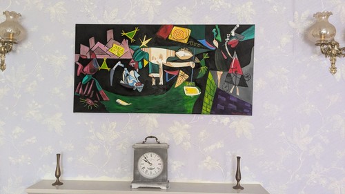 Picasso repro oil painting - picasso,