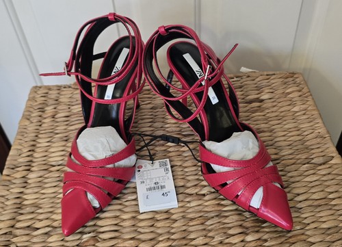 Zara red stappy - red, size