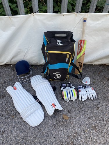 Cricket bundle kit - bag, helmet