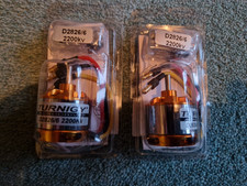 2x RC Electric Turnigy D2826-6