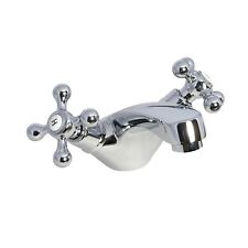 Basin Mixer Tap Beaumont Bathroom Faucet Traditional Chrome Brass ENKI BT8603
