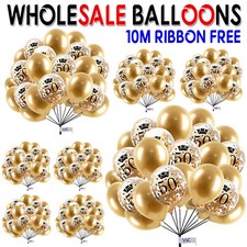 40th 50th Birthday Balloons Age Ballon 30th 18th 21st B'day Party Decor Baloons