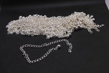 Silver tone bracelet blanks for jewellery making 100