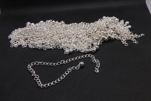 Silver tone bracelet - , blanks