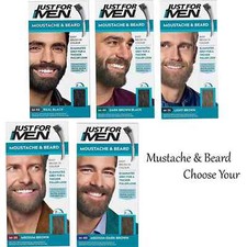 Just For Men Moustache & Beard Dye Eliminates Grey For a Thicker  Fuller Look UK