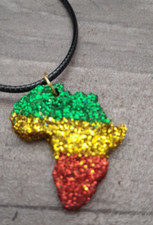 Rasta africa necklace - rasta,