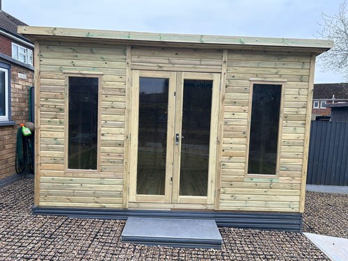 Summerhouse pent garden - garden, shed
