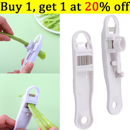 Green string bean slicer - green,