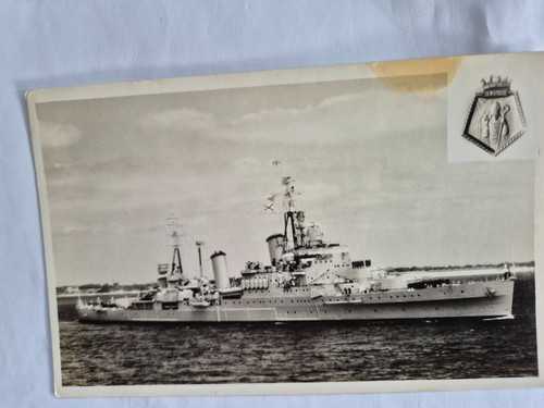 Vintage postcard ship - vintage,