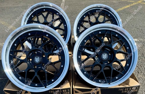 Black hiro alloy wheels - hiro,