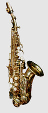 Venus Soprano Saxophone, curved, very little used and in excellent condition.