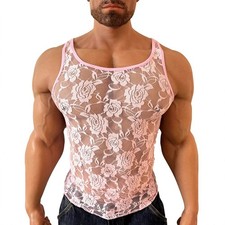 Men's Classic Style Lace Mesh