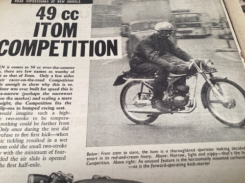 Itom competition motorcycle - competition,