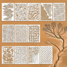 Textured Pattern Stencil Set