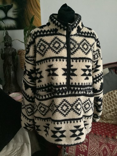 Next aztec fleece jumper - fleece,