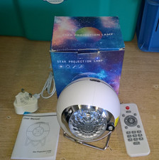 Star Projection Lamp Model K-1079- Boxed