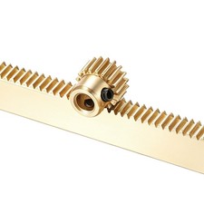 Brass Spur Gear and Gear Rack