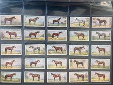 cigarette cards famous Irish breed horses 1936 full set