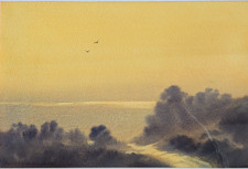 Original watercolour painting