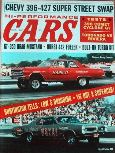 Performance cars 1966 - performance, sept