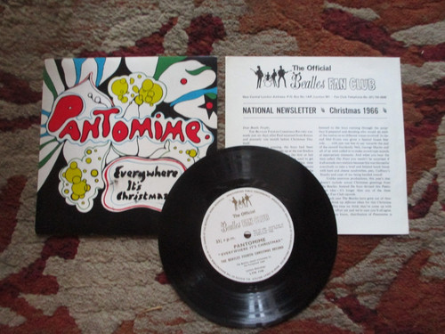 The beatles fan club - beatles, flexi