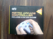 Orb Gaming Retro Arcade Controller 200+ 8 Bit Games - Novelty Retro Gift Console