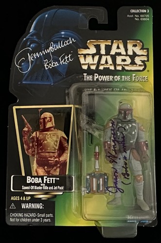 Boba fett signed bulloch - boba,