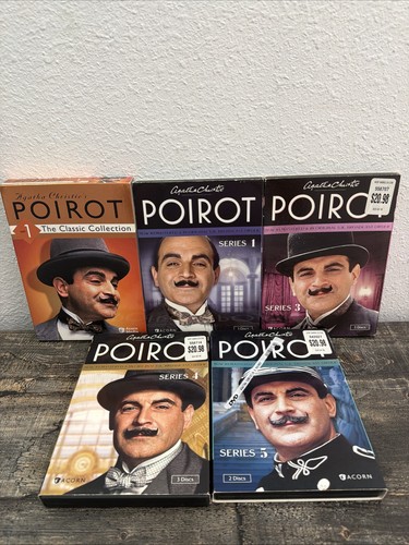 Agatha christie poirot dvd - poirot,