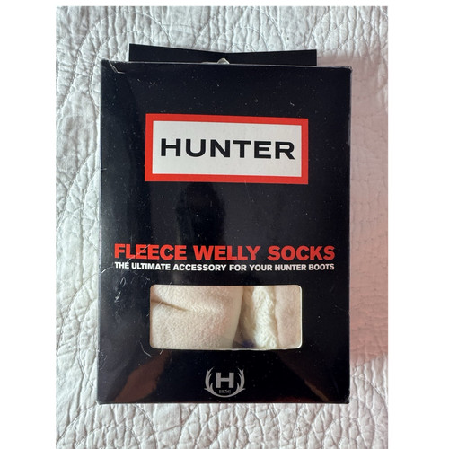 Hunter fleece welly socks - welly,
