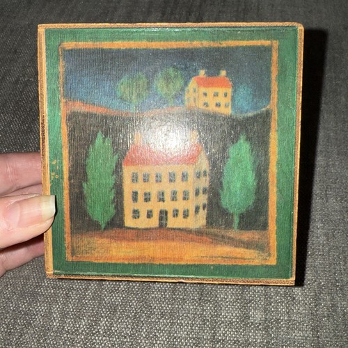 Vintage hand painted polish - vintage,