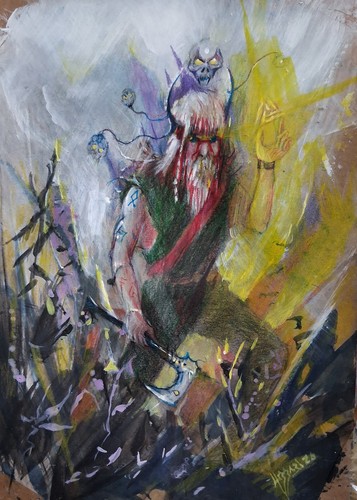 Ingvar viking ghost - ingvar, painting