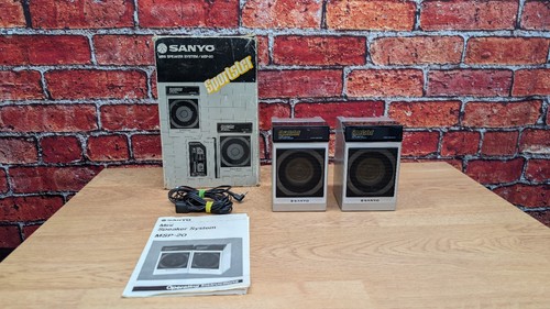 Vintage sanyo mini speaker - vintage,