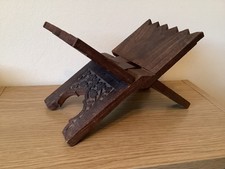 Hand Carved Book Stand 
