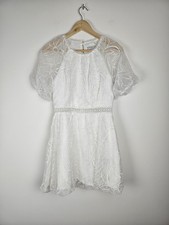 ML Monique Lhuillier - Knee Length Lace Puff Dress - Size 6