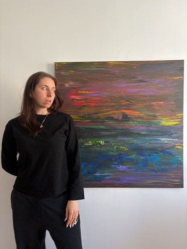 Large original abstract - large,