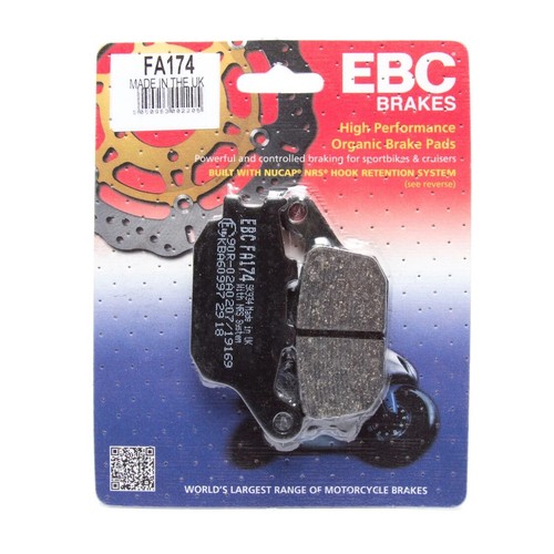 Ebc brake pads rear - ebc,