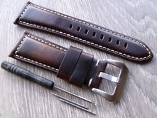 Brown Oiled Leather Watch