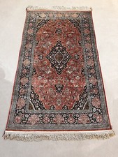 Very Fine Pure Silk Persian Rug- 6’ X 4’ Approx Genuine Quality Rug