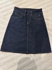 levis denim mini skirt